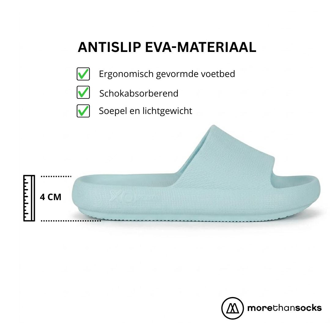 Familie pakket slippers - 3-Paar - Flops - Licht Blauw/Denim