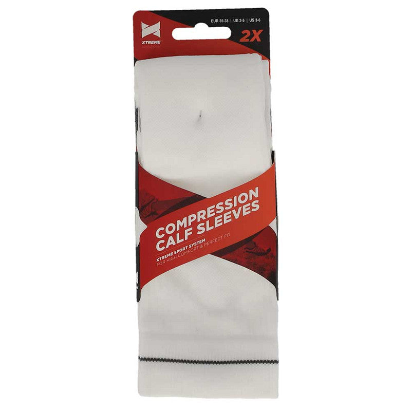 Kompressions-Wadenmanschette – Unisex – 2er-Pack – Multi Schwarz