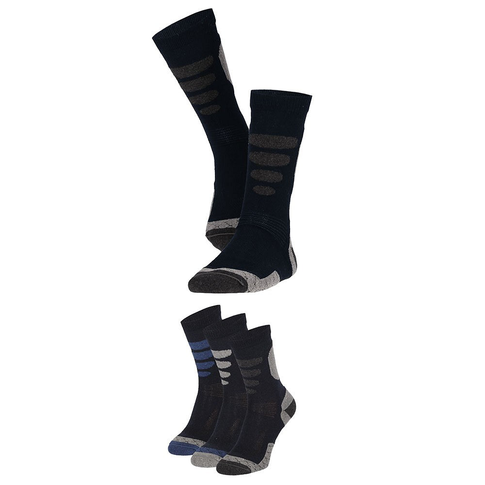 Wandelsokken Heren - Multicolor - 6-Pack Voordeelpakket