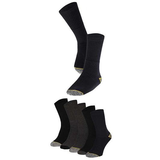 Katoenen werksokken heren - Multi color - 5-Pak