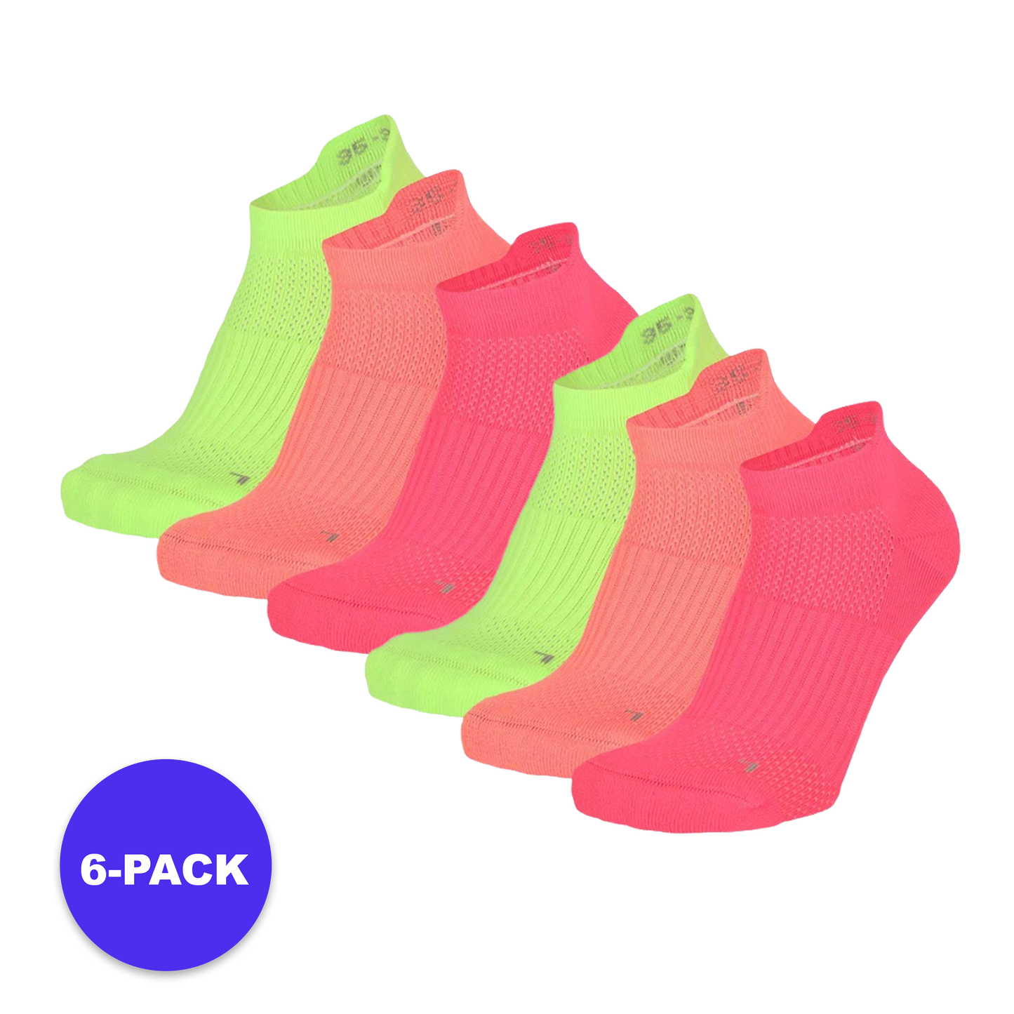 Chaussettes de fitness - paquet de 6