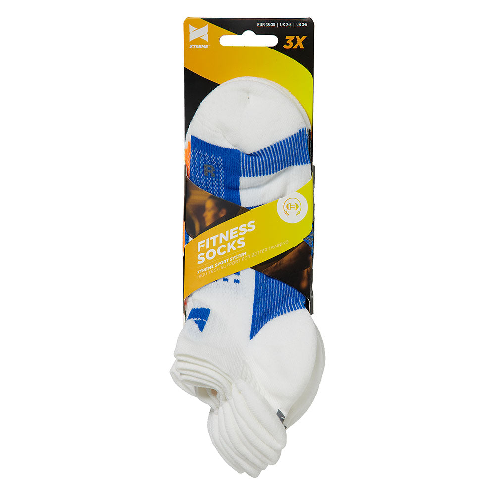 Fitness sneaker sokken - 6-Pak