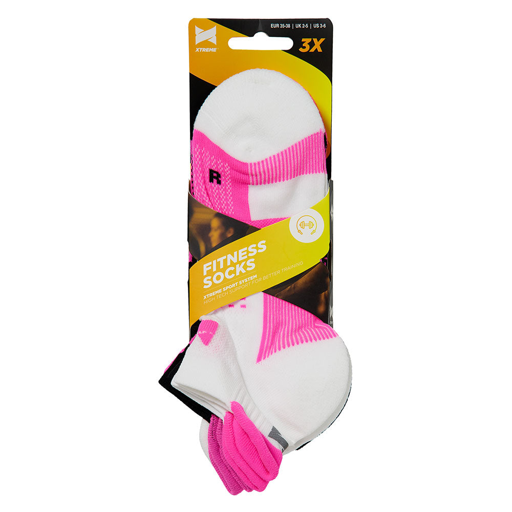 Fitness sneaker sokken - 6-Pak