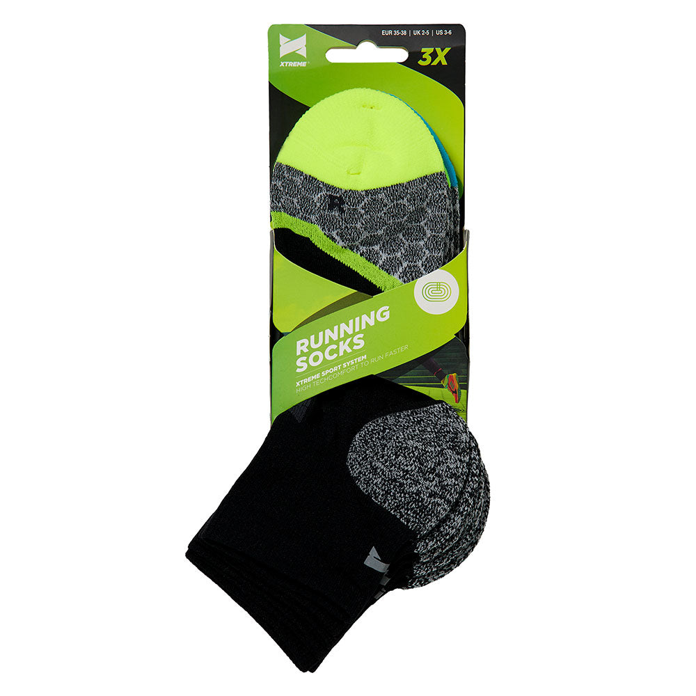 Chaussettes de course unisexe - 6 Paires
