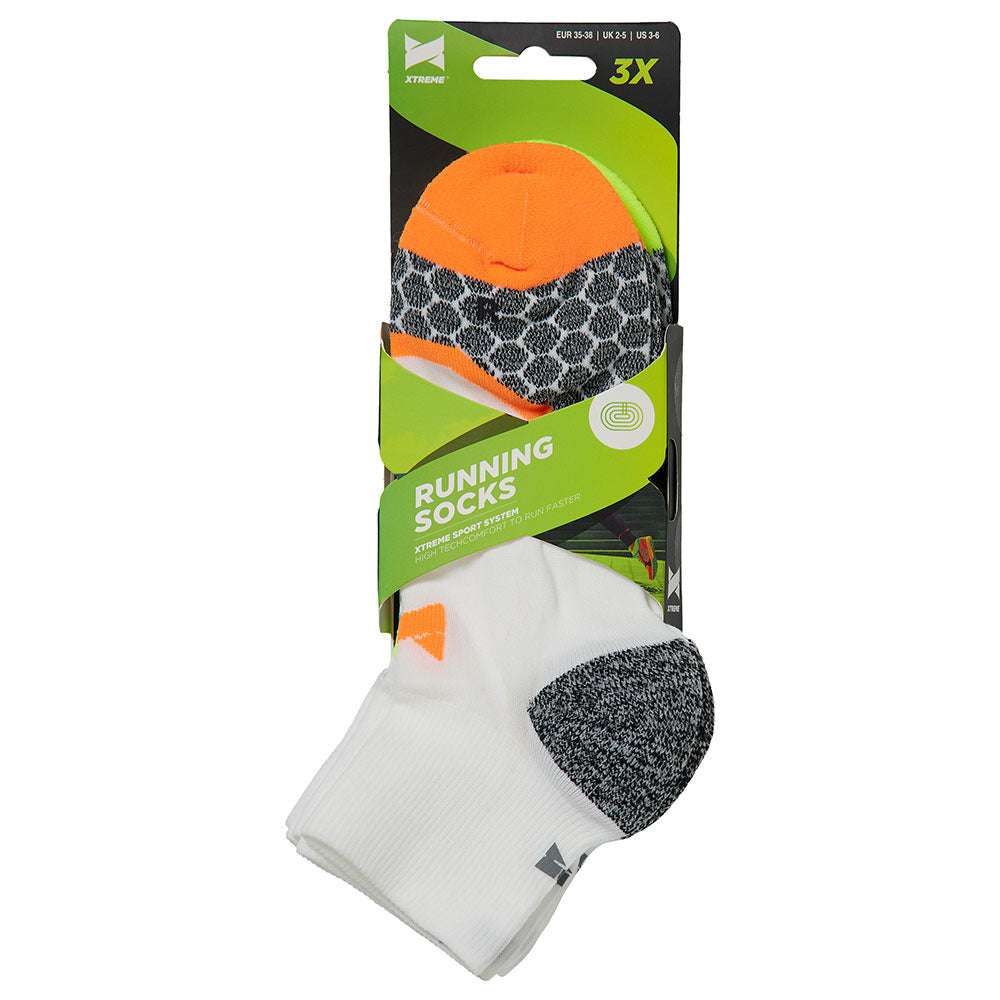 Chaussettes de course unisexe - 6 Paires