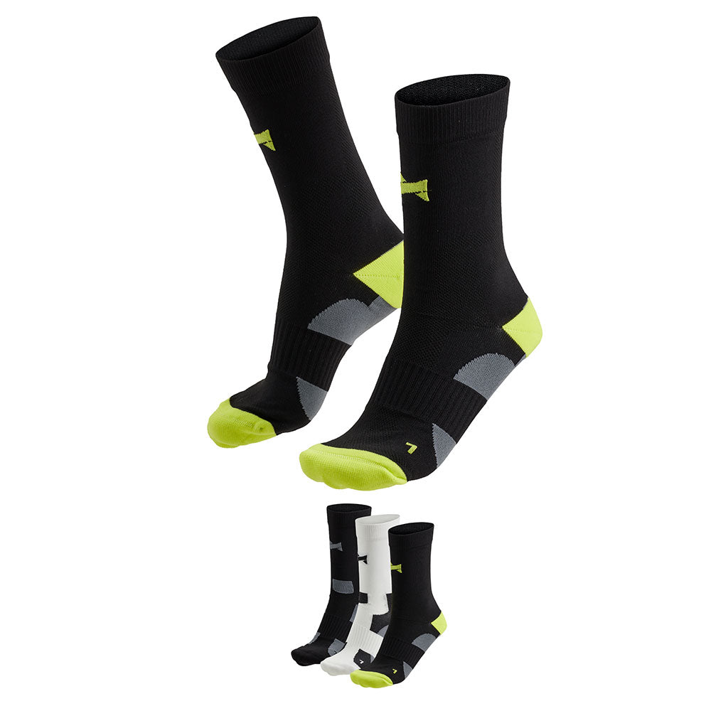Chaussettes cyclistes hautes unisexes - 6 paires