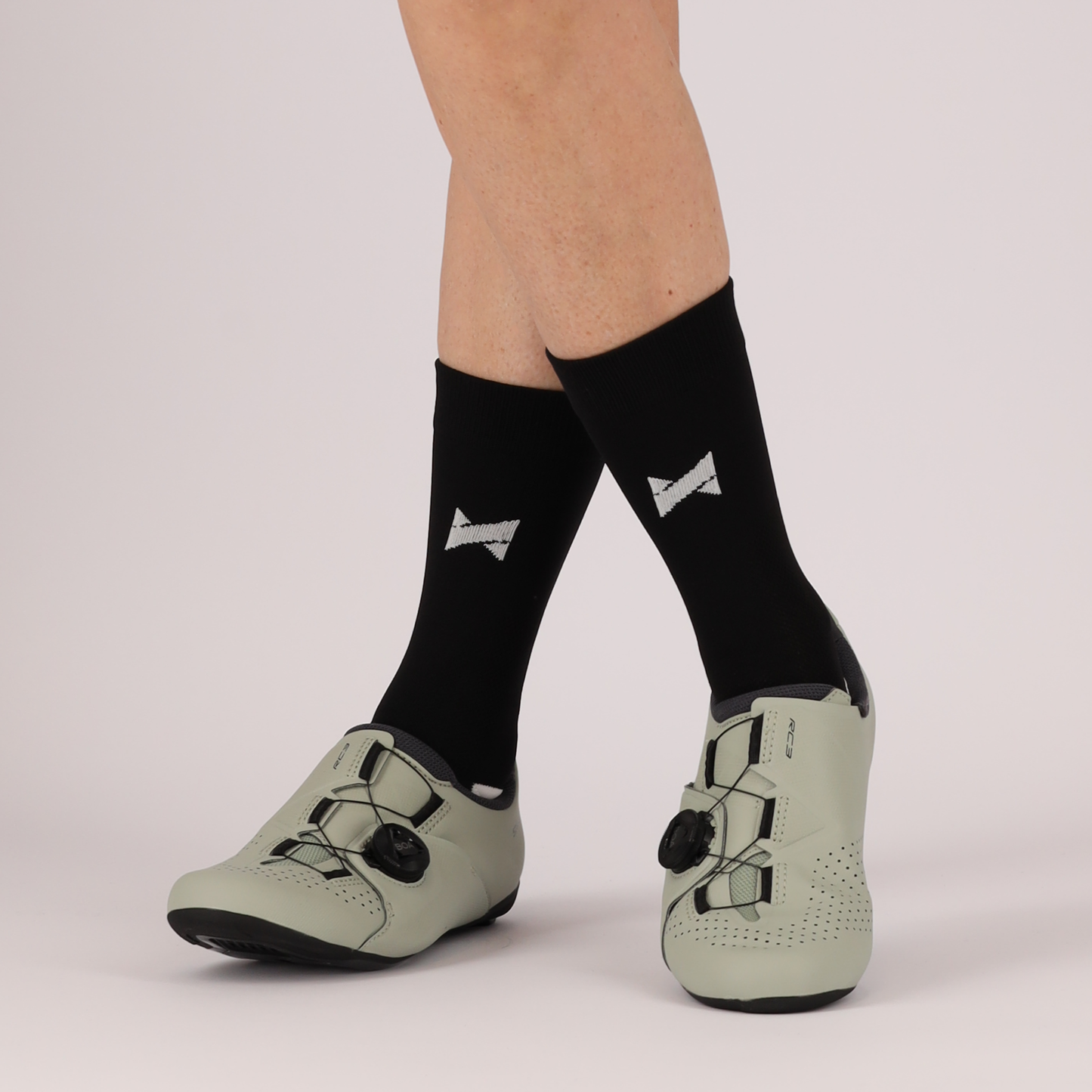 Chaussettes cyclistes hautes unisexes - 6 paires
