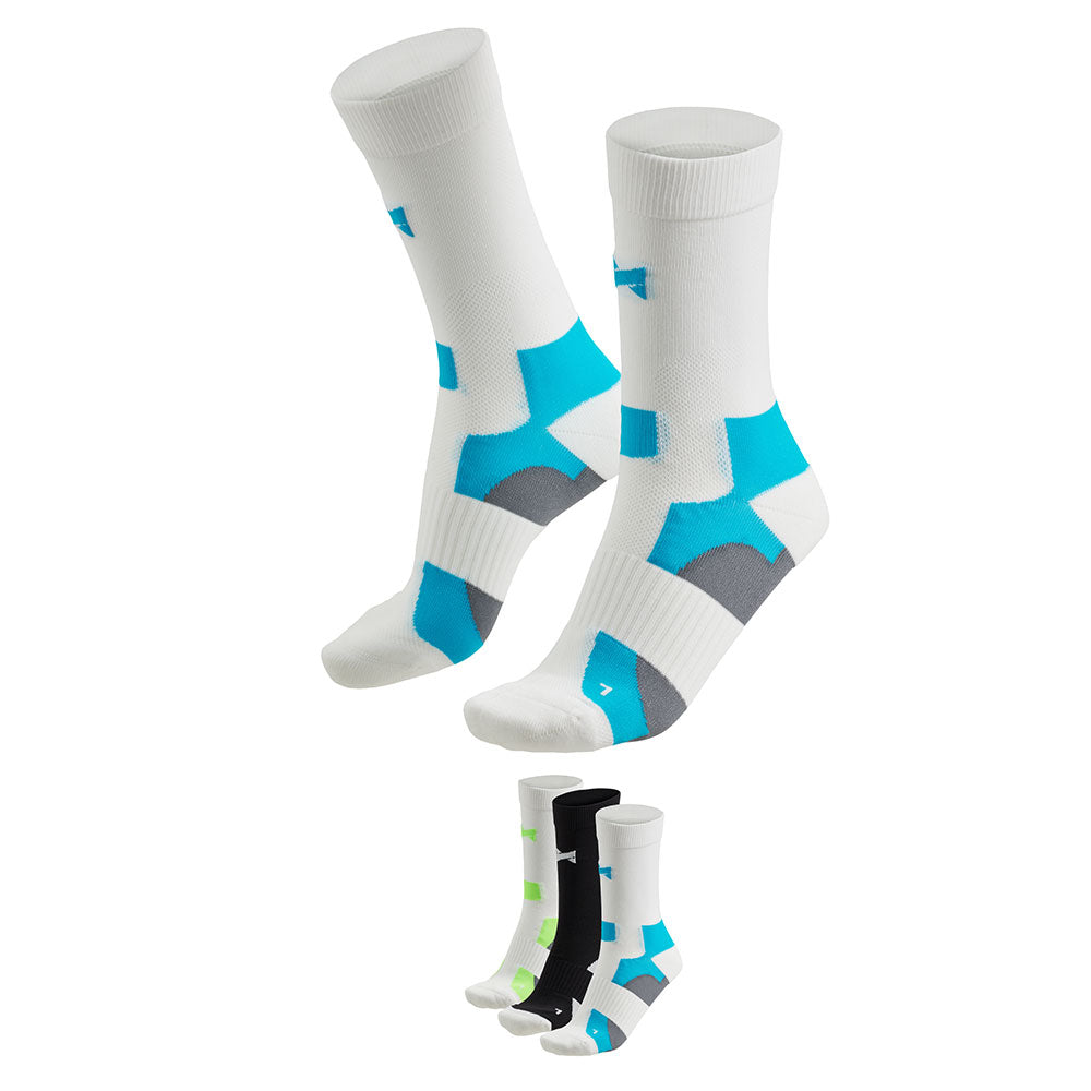 Chaussettes cyclistes hautes unisexes - 6 paires