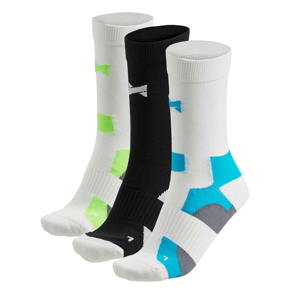 Chaussettes cyclistes hautes unisexes - 6 paires