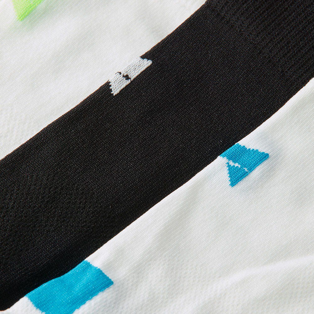 Chaussettes cyclistes hautes unisexes - 6 paires