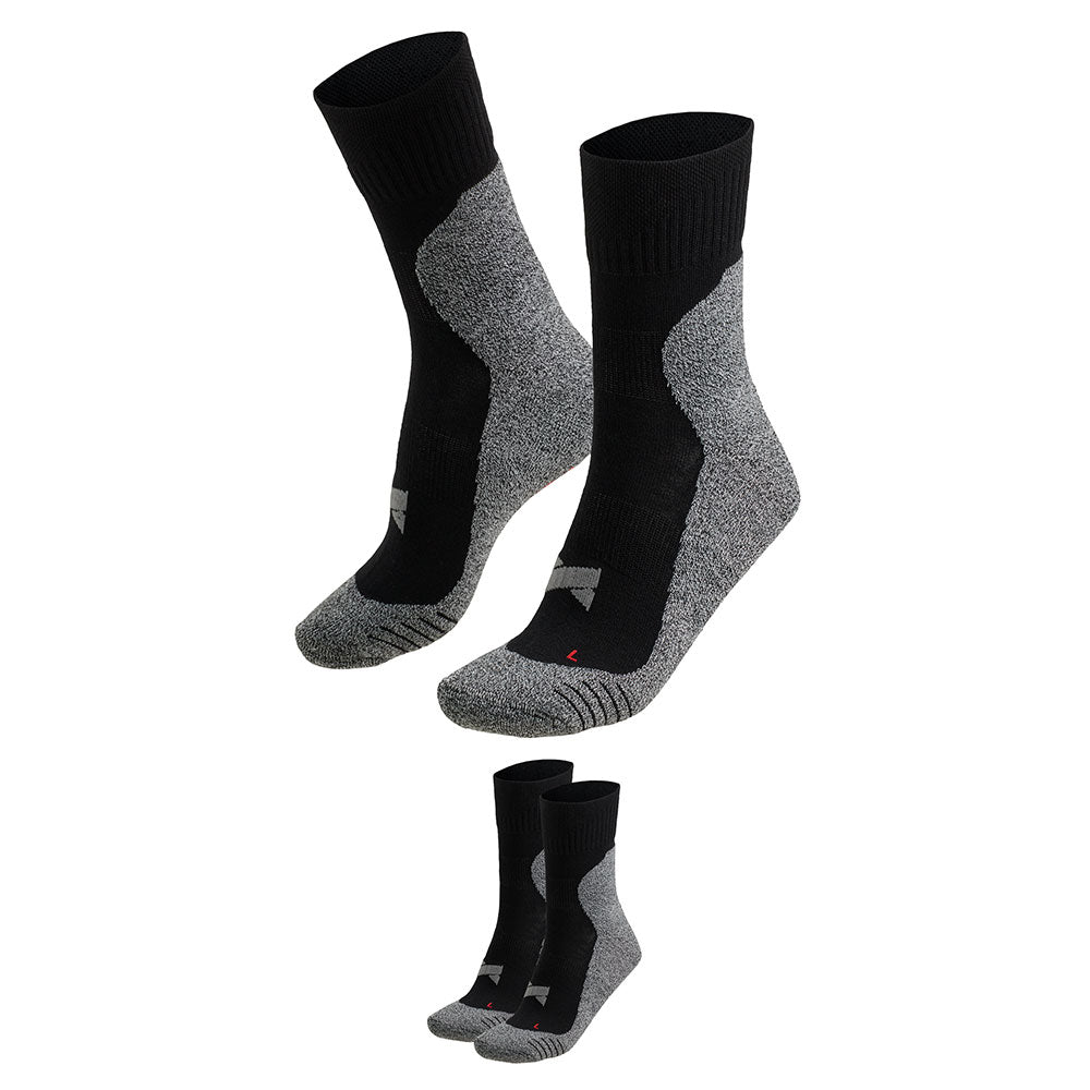 Chaussettes de sport mi-hautes - 2 paires