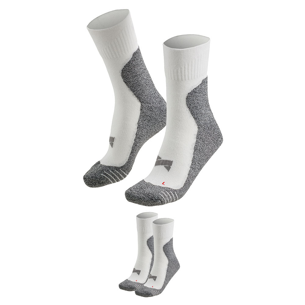Chaussettes de sport mi-hautes - 2 paires