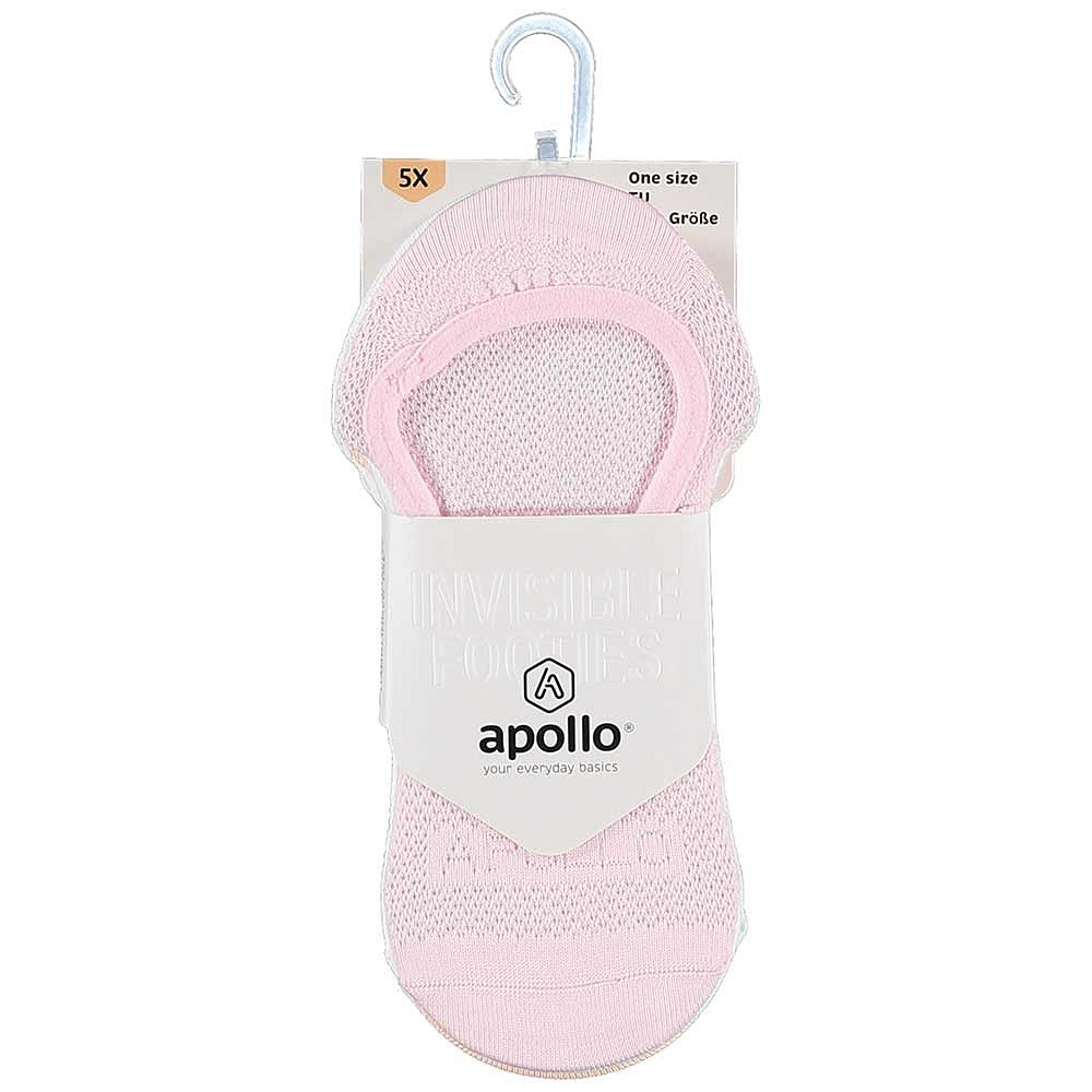 Sport Footies Damen - Multi Pastell - 5er-Pack