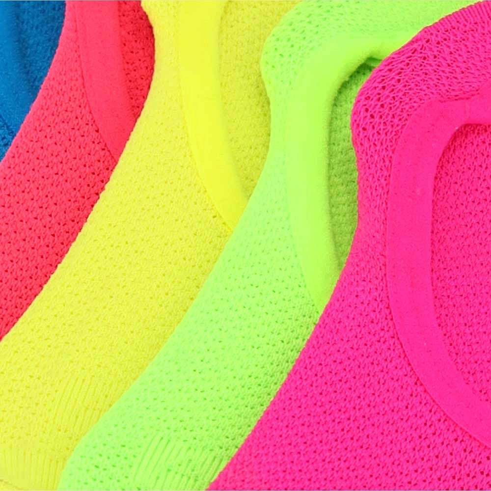 Sport Footies Dames - Multi Neon - 5-Pak