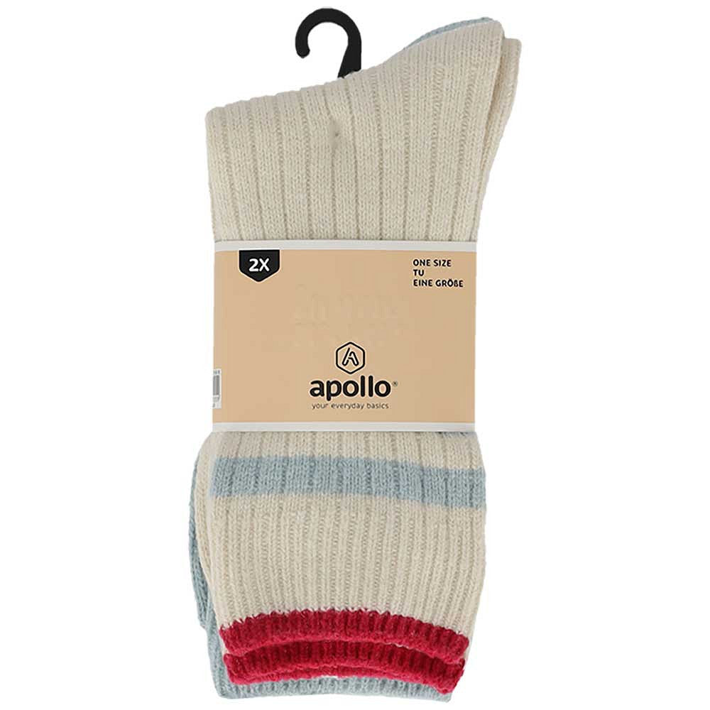Gebreide bedsok - Viscose - Dames - 4-Pack