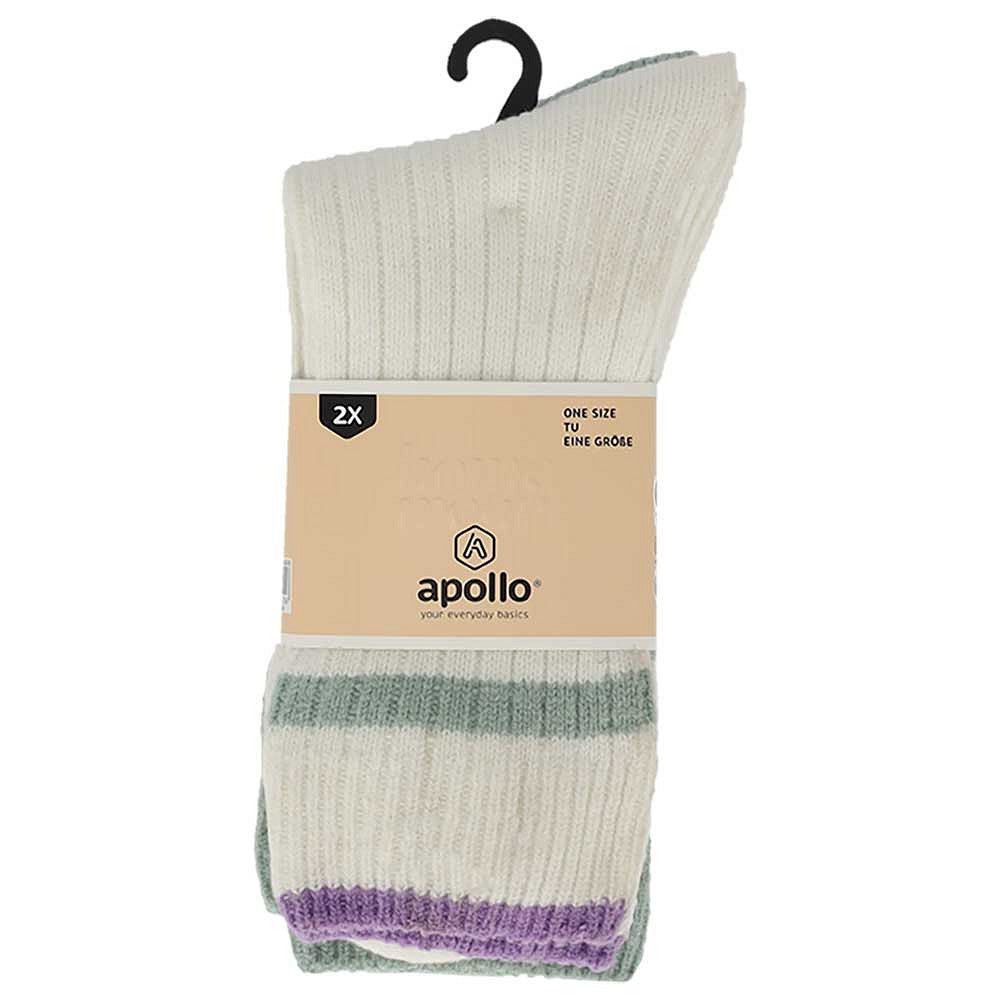 Gebreide bedsok - Viscose - Dames - 4-Pack