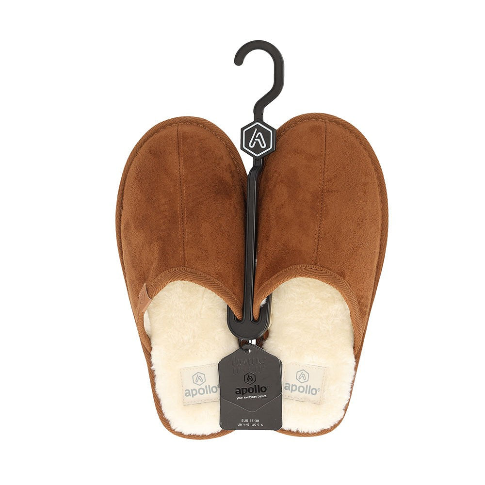 Pantoufles pour dames avec intérieur doux en polaire