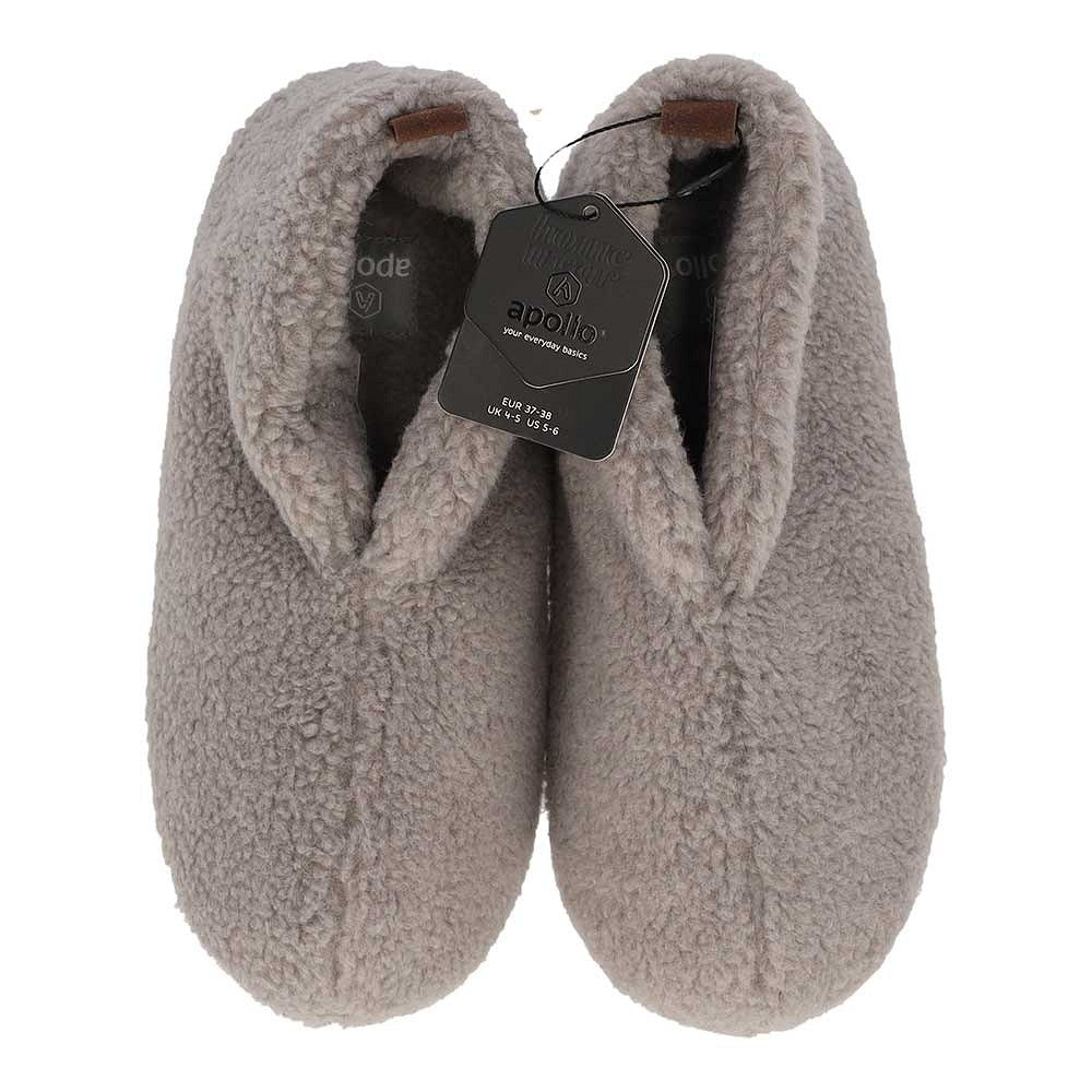 Damen-Teddy-Pantoffeln aus Wolle