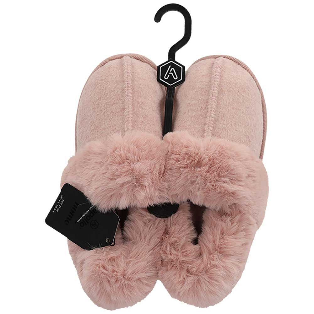 Instap Sloffen Dames - Vilt - Roze