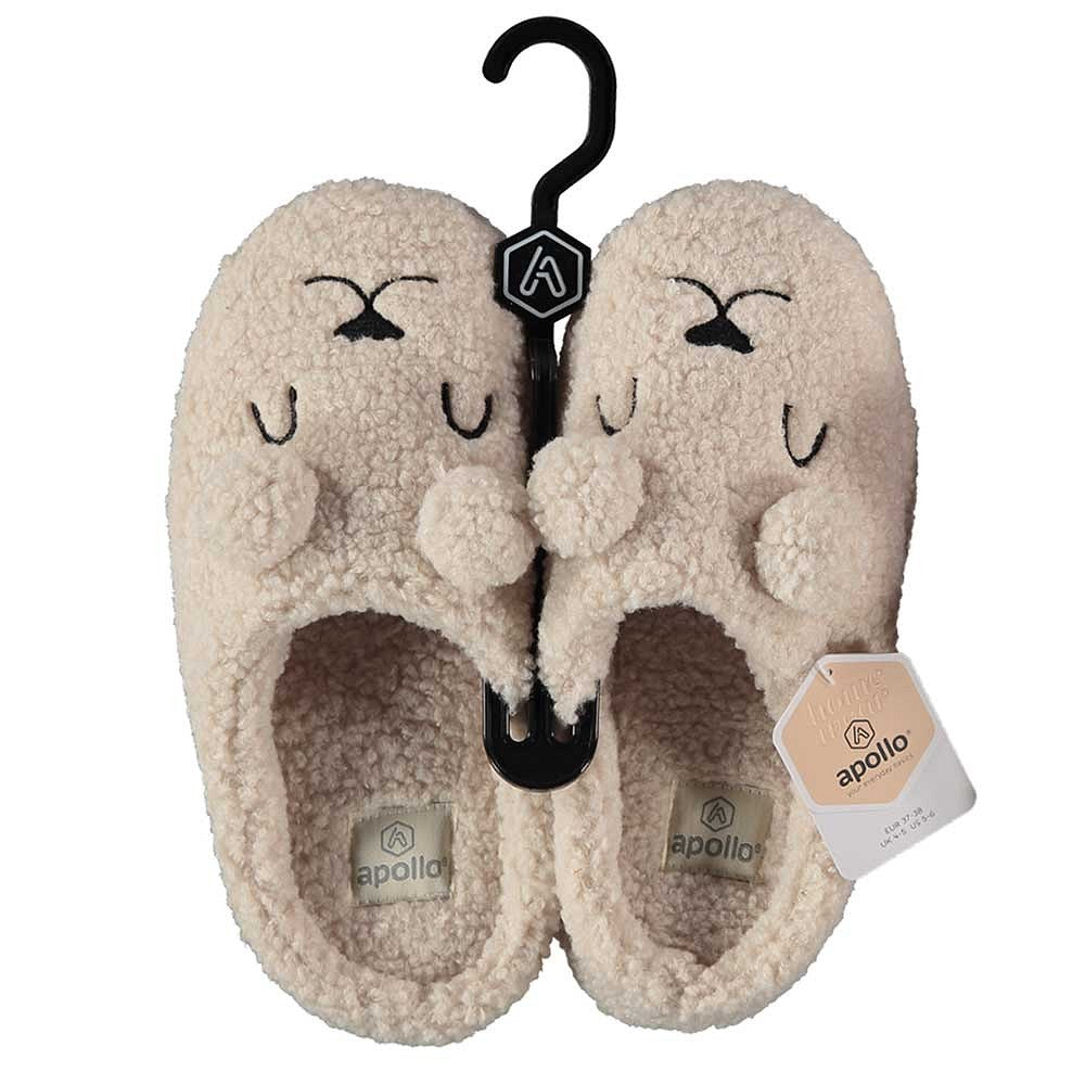 Pantoffel dames teddy bear