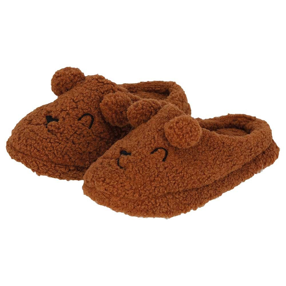 Pantoffel dames teddy bear