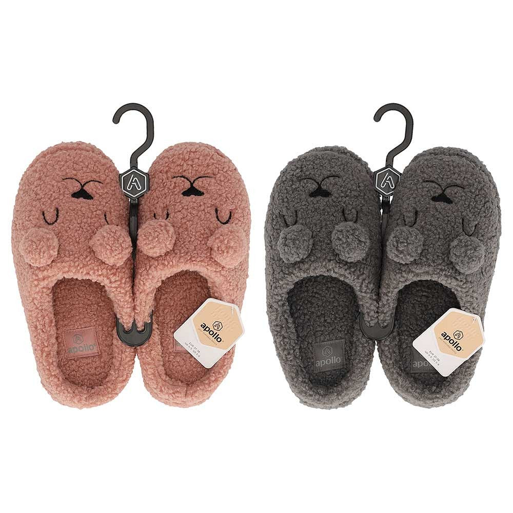 Pantoffel dames teddy bear