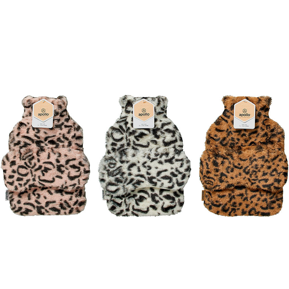 Kruik leopardprint met bijpassend oogmasker