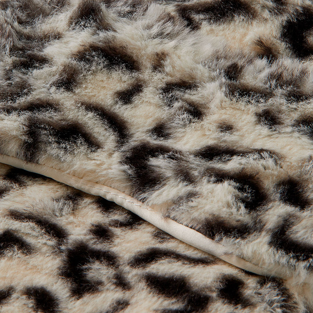 Kruik leopardprint met bijpassend oogmasker