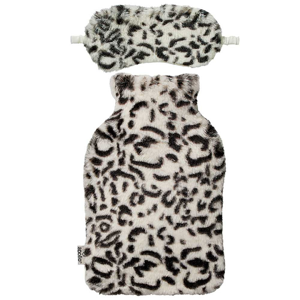 Kruik leopardprint met bijpassend oogmasker