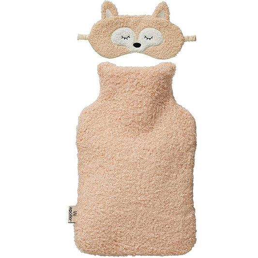 Kruik teddy met bijpassend oogmasker