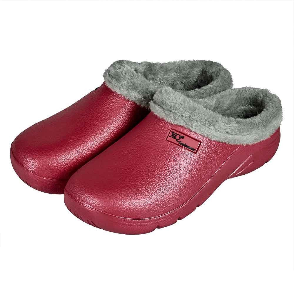 Tuinklompen Dames - Fake Fur - Roze