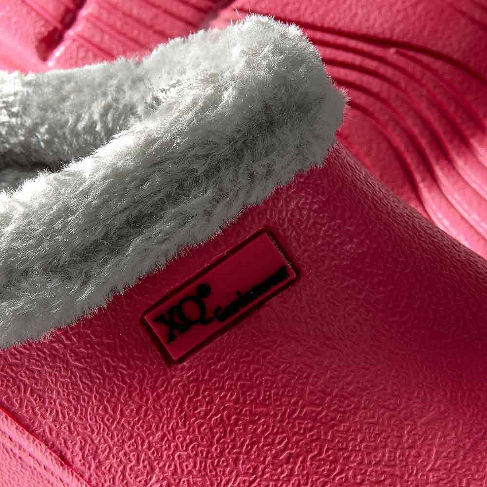 Tuinklompen Dames - Fake Fur - Roze