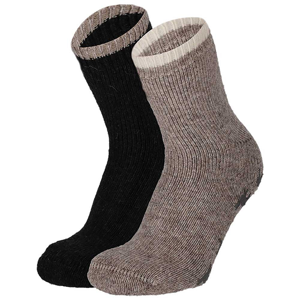 Wollen huissokken dames - 2-Pack