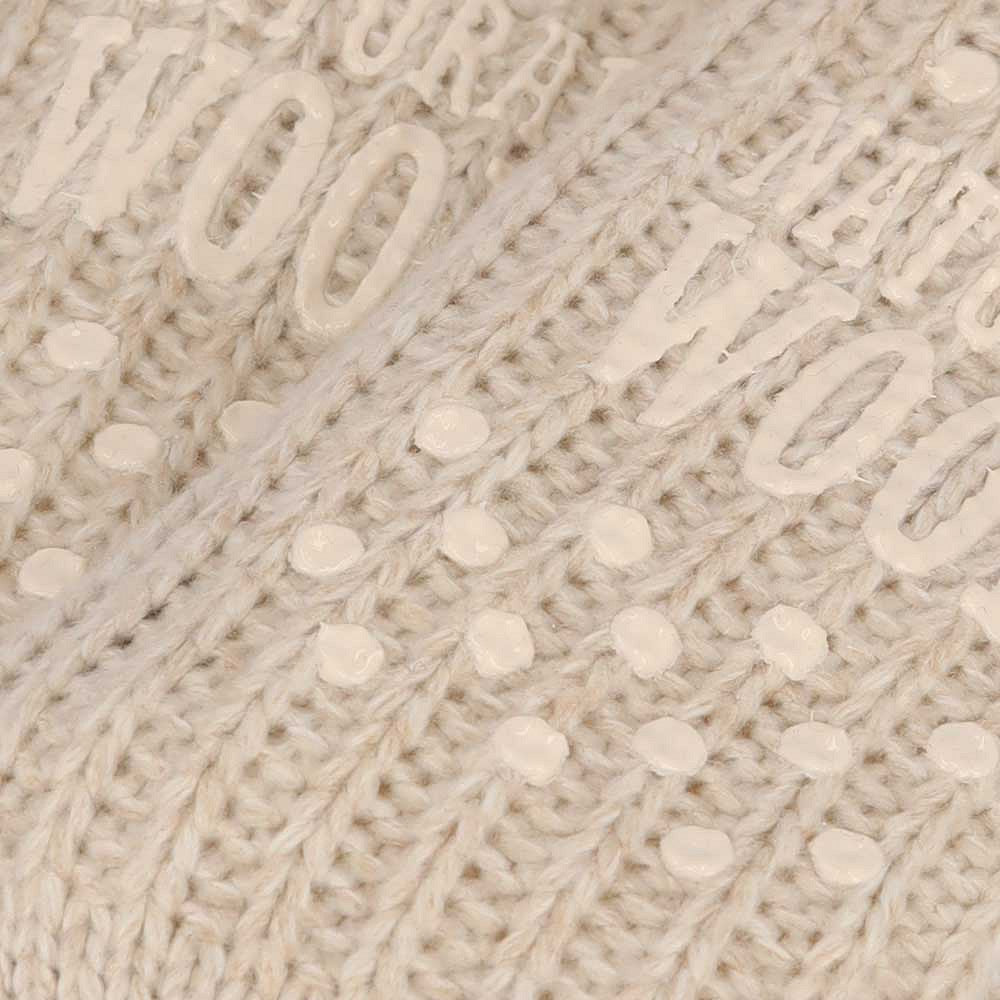 Wollen huissokken - Unisex - Antislip - Beige Melange