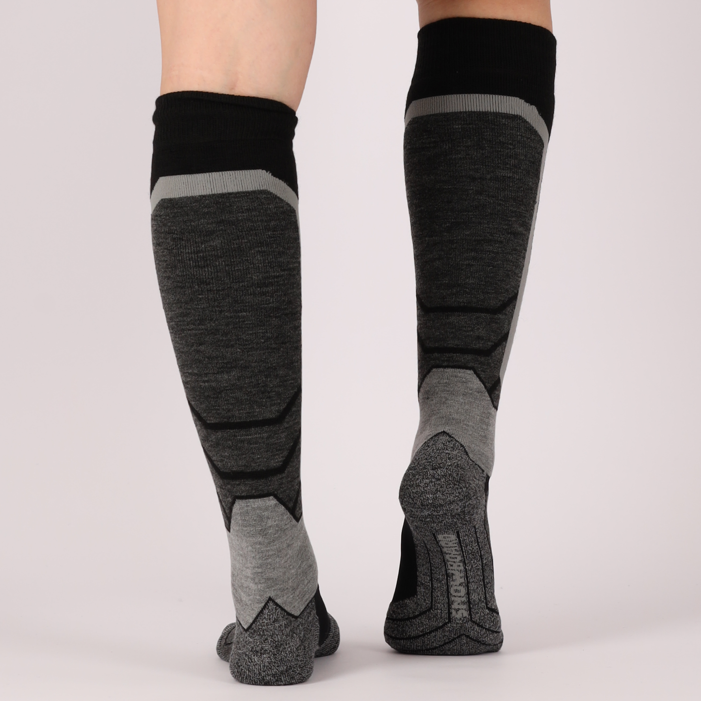 Chaussettes de snowboard unisexe - 4 paires