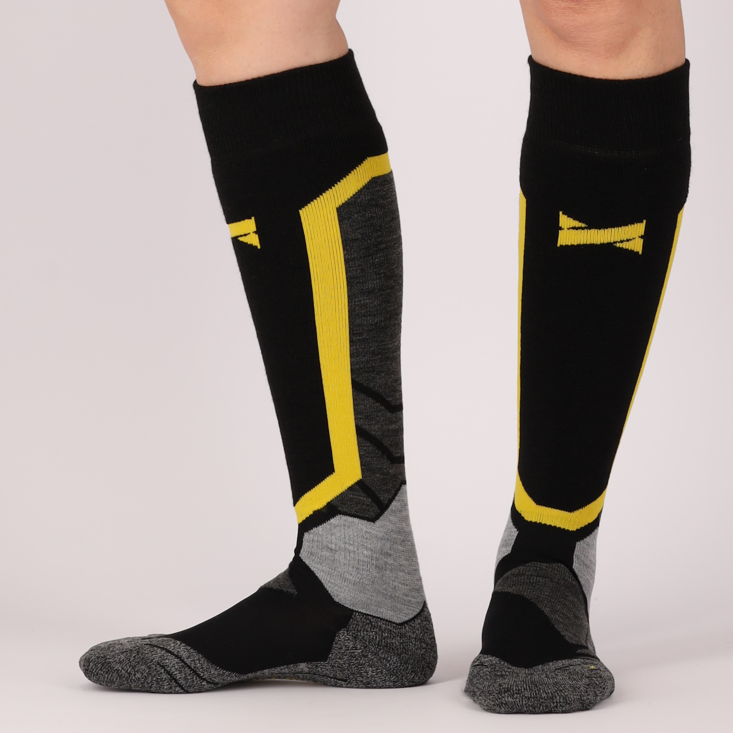 Chaussettes de snowboard unisexe - 4 paires