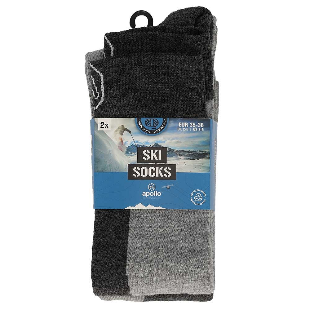 Chaussettes de ski unisexe - Design - 4-Pack - Advantage pack