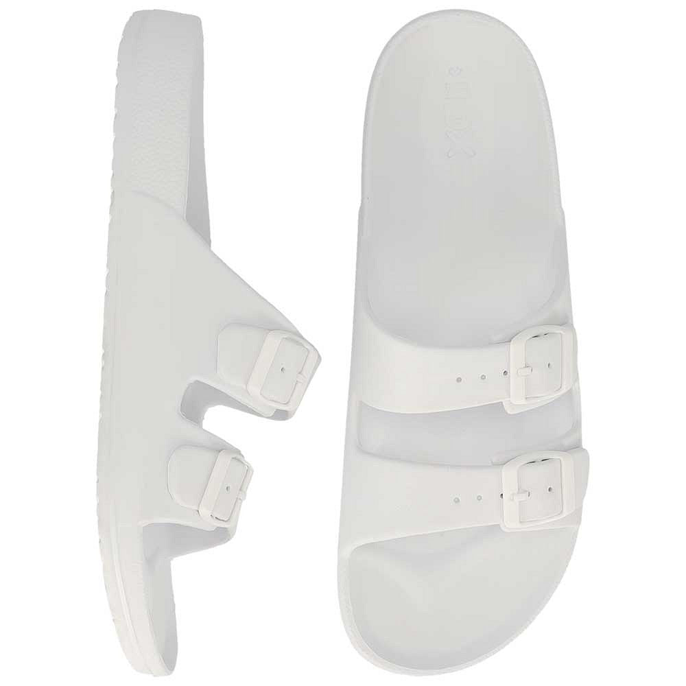 Sandalen dames - Dames slipper - Wit