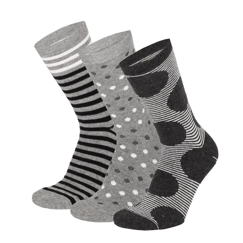 Chaussettes colorées pour femmes (paquet de 6)