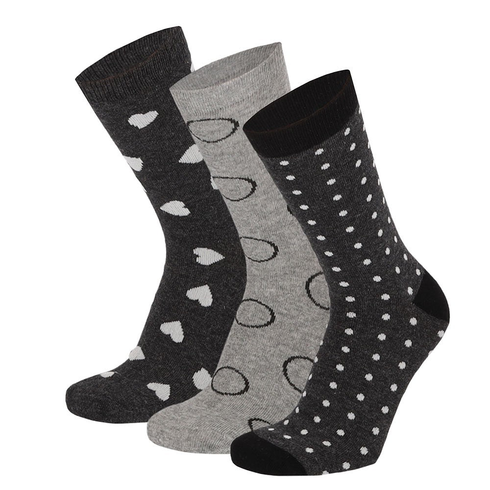 Chaussettes colorées pour femmes (paquet de 6)