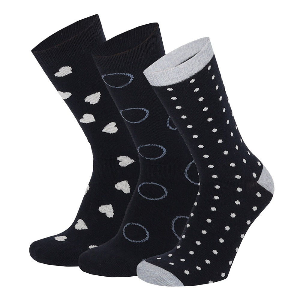 Bunte bedruckte Damensocken (6er-Pack)