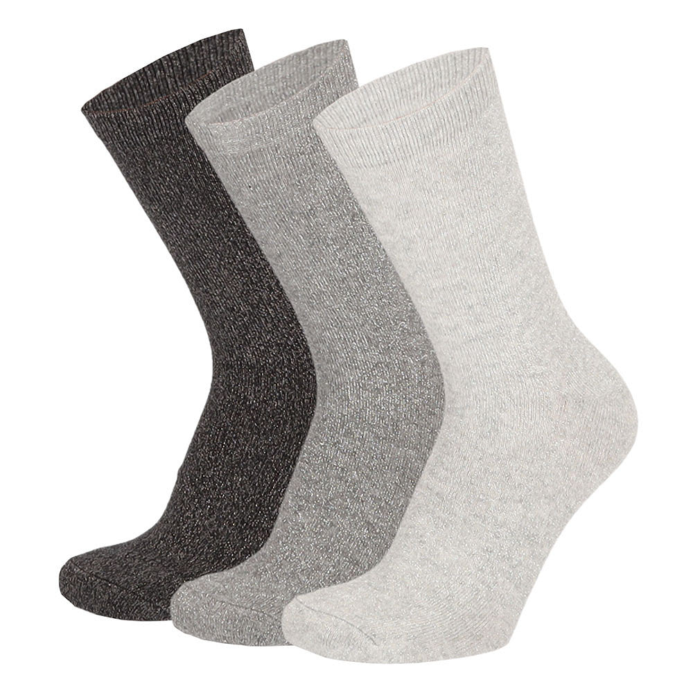 Damensocken Mode - Schwarz (3er-Pack)