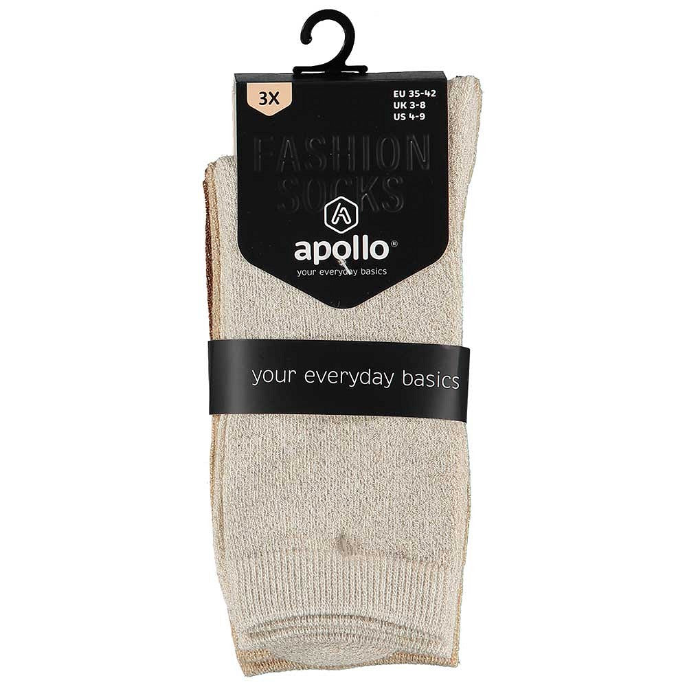Chaussettes colorées pour femmes - Fashion pink (paquet de 3)