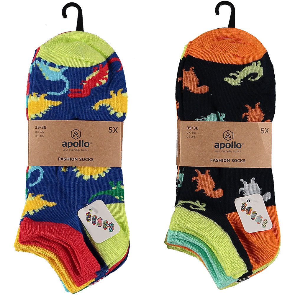 Sneakersokken Jongens - Multi Color - 10-Pak