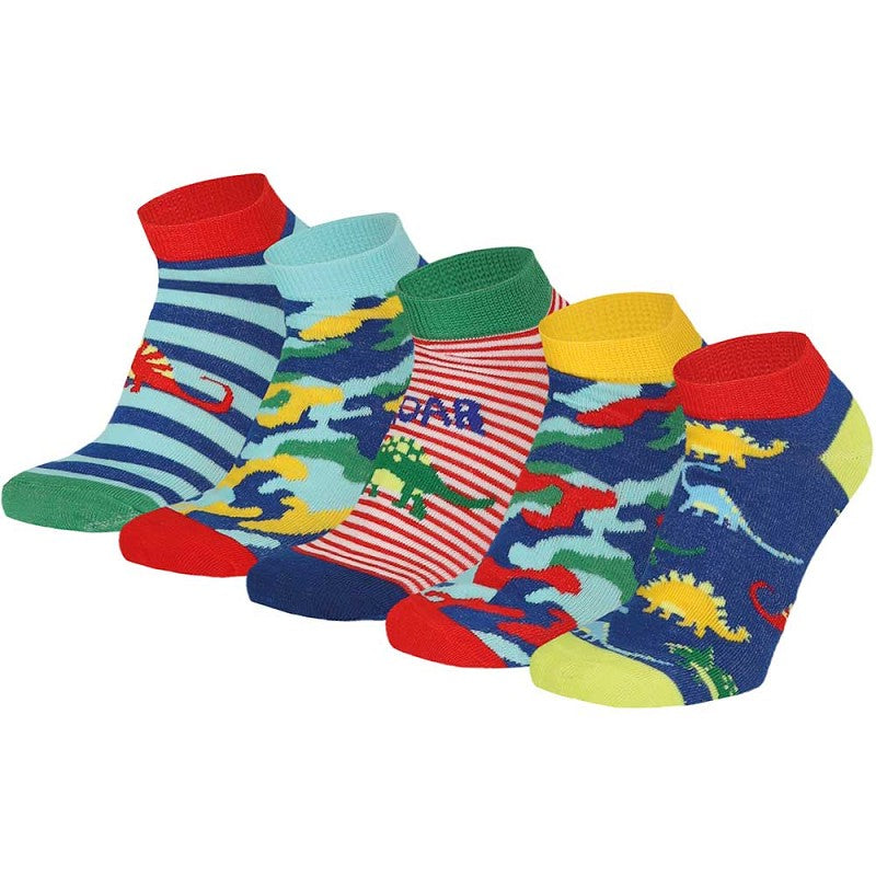 Sneakersokken Jongens - Multi Color - 10-Pak