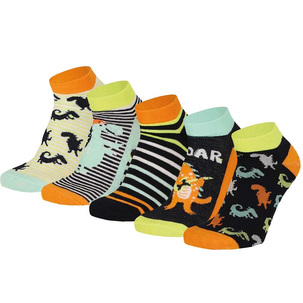 Sneakersokken Jongens - Multi Color - 10-Pak