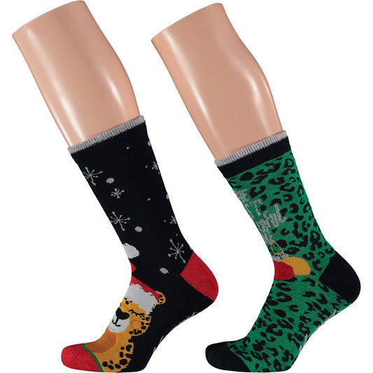 Dames kerstsok 2-Pak