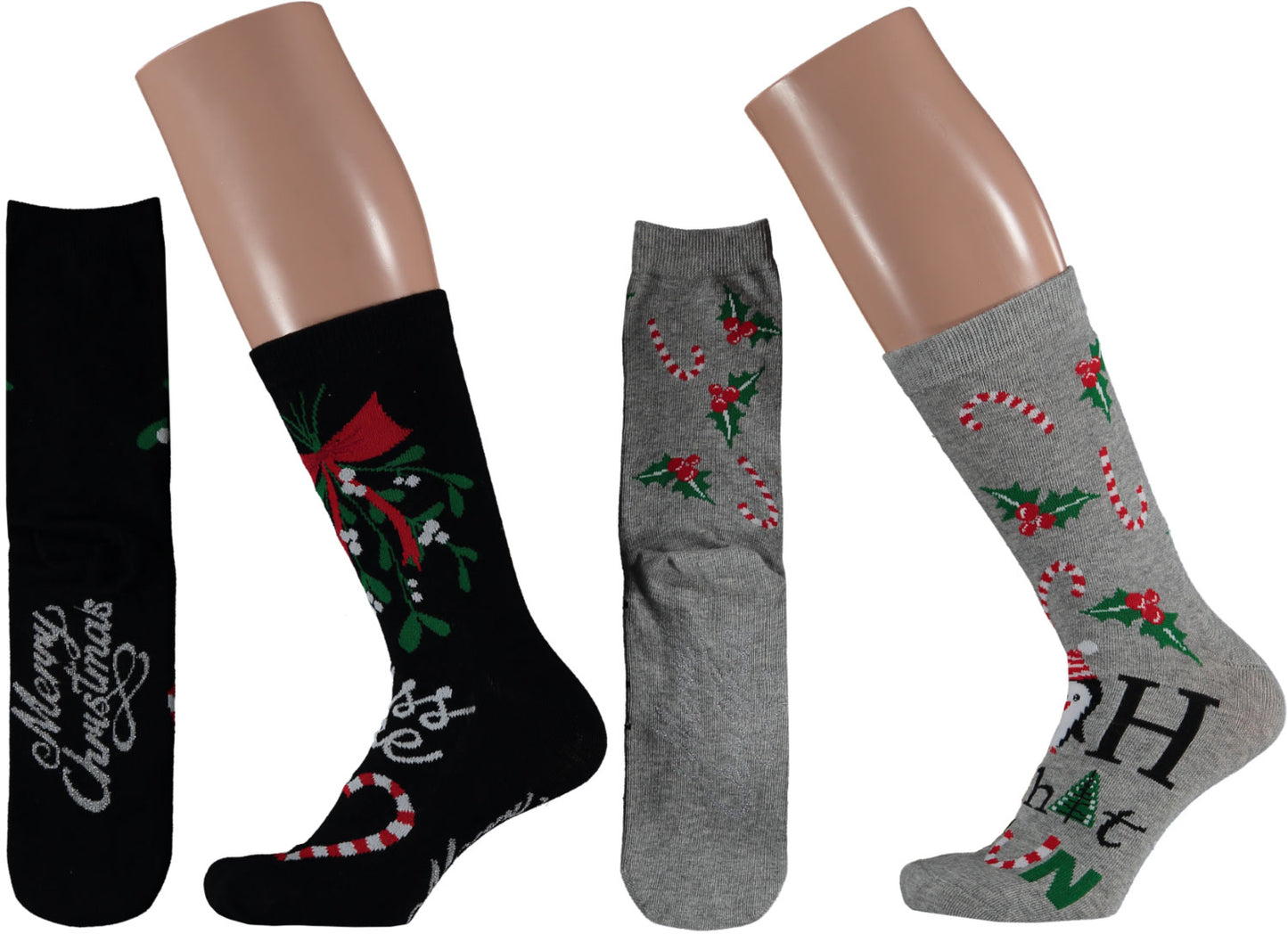 Dames kerstsok 2-Pak