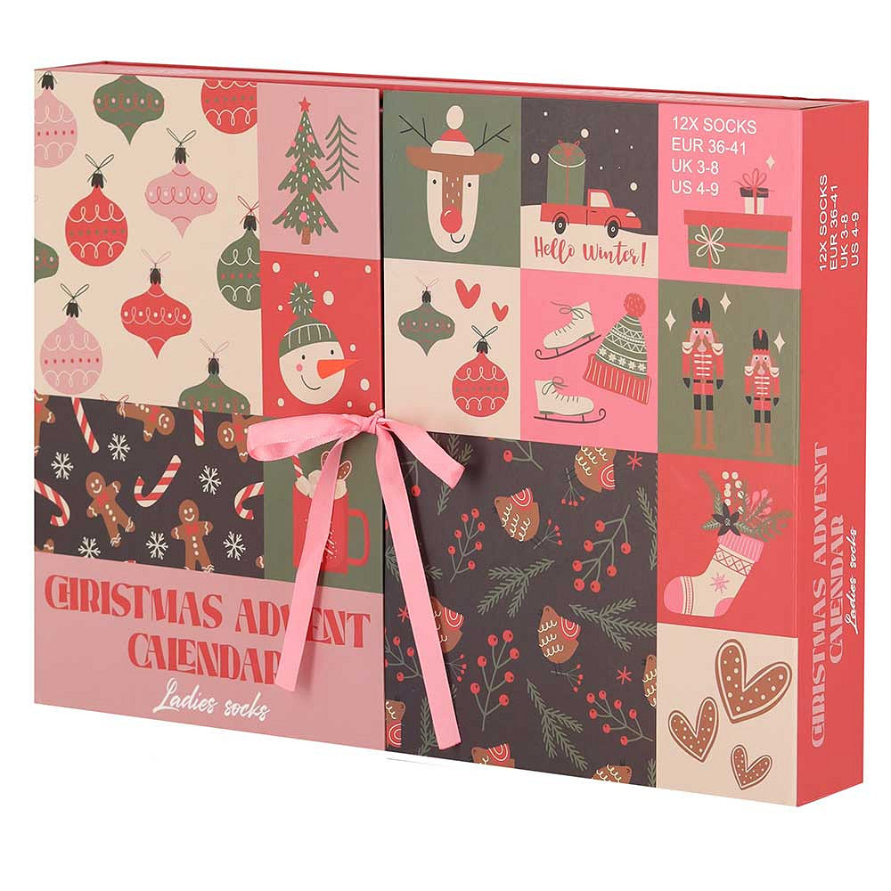 Kerst advent kalender - Dames - 12-Paar
