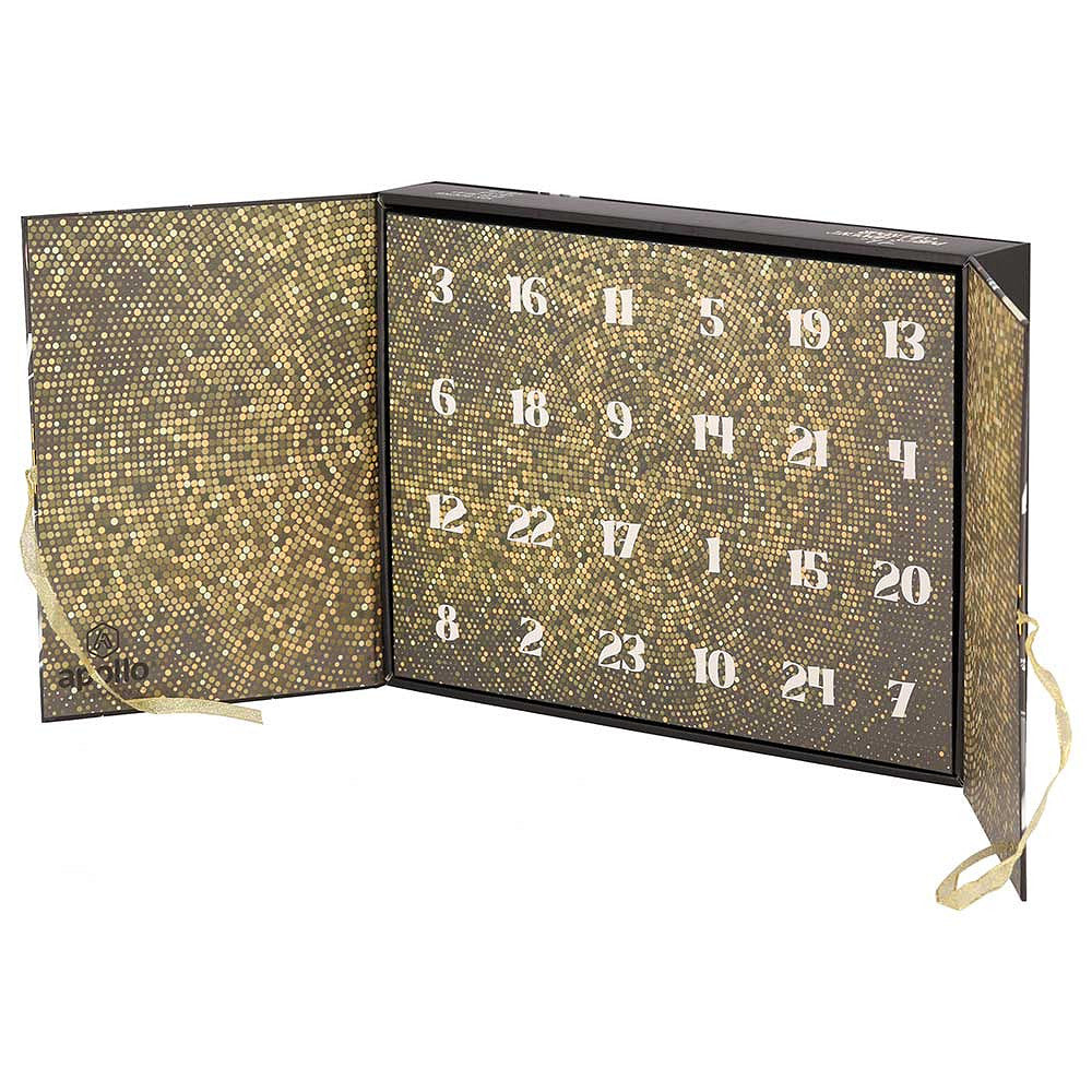 Kerst adventskalender - Dames - 12-Paar sokken - Borrel